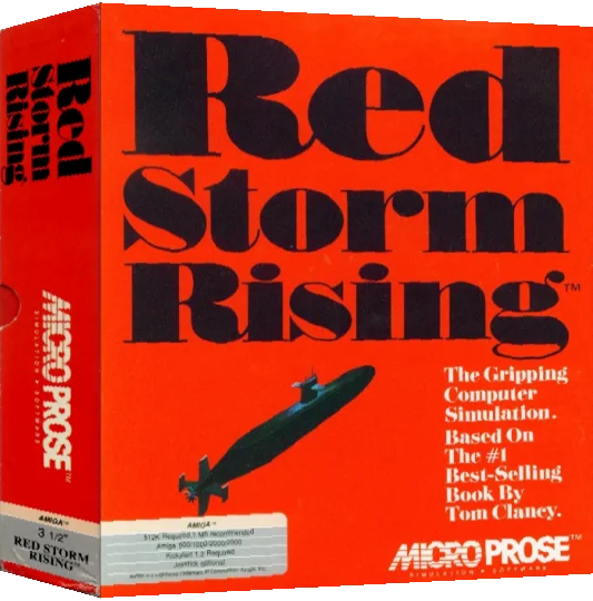 Red Storm Rising — box-3D (US)