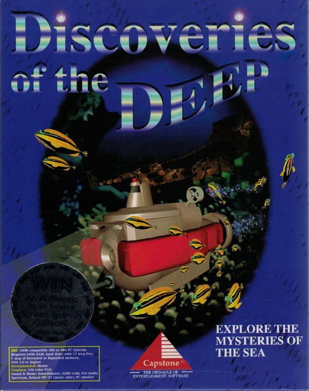 Discoveries Of The Deep box art