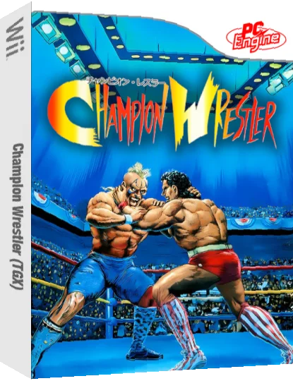 Champion Wrestler — box-3D (JP)