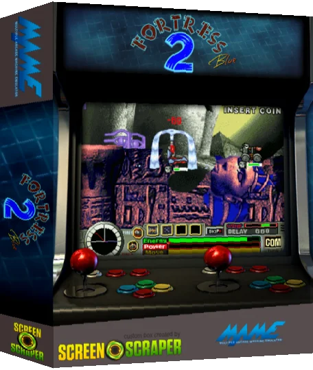 Fortress 2 Blue Arcade — box-3D (SS)