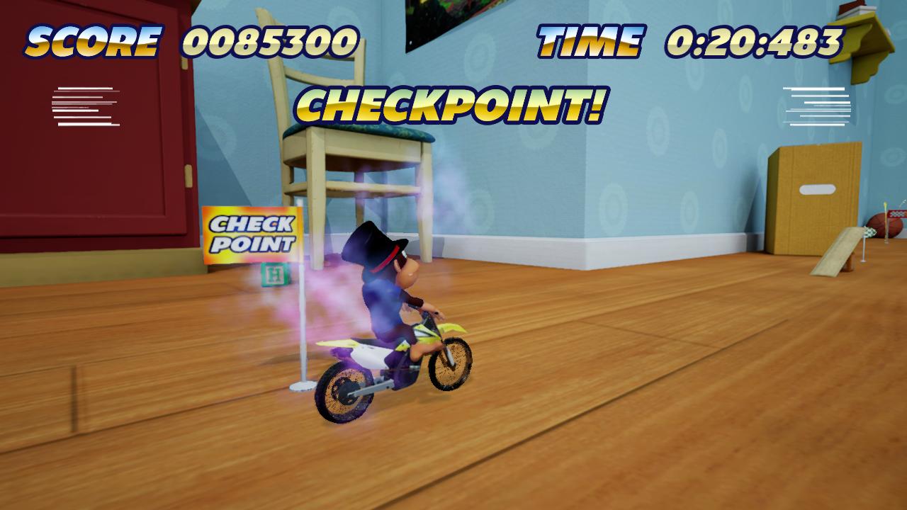 Toy Stunt Bike: Tiptop's Trials — ss (WOR)