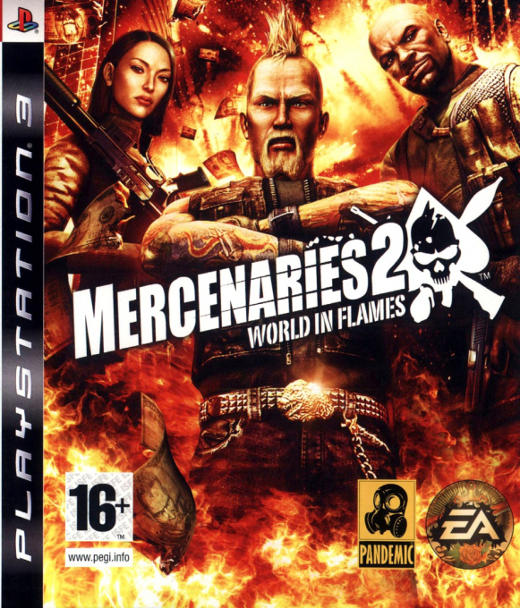 Mercenaries 2 - World in Flames — box-2D (SP)