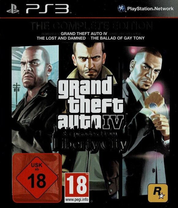Grand Theft Auto IV & Episodes from Liberty City — box-2D (DE)