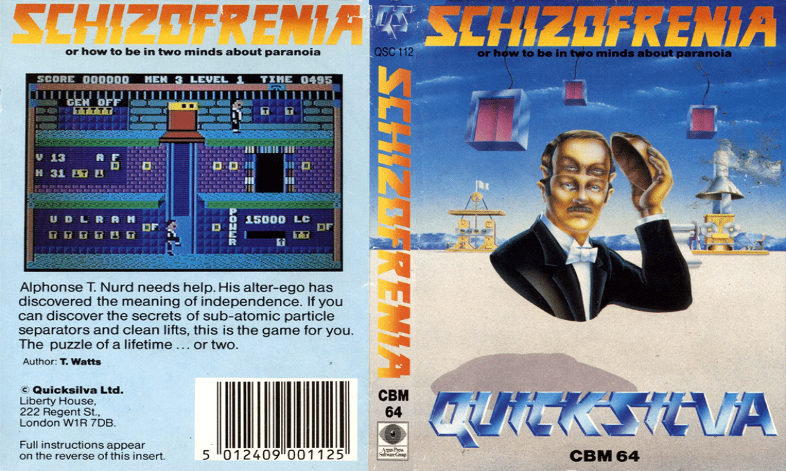 Schizofrenia — box-texture (EU)