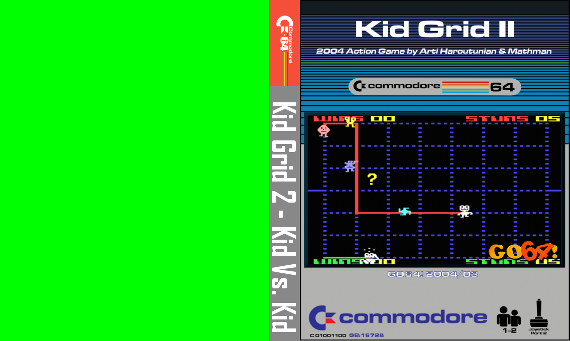 Kid Grid II - Kid vs. Kid — box-texture (CUS)