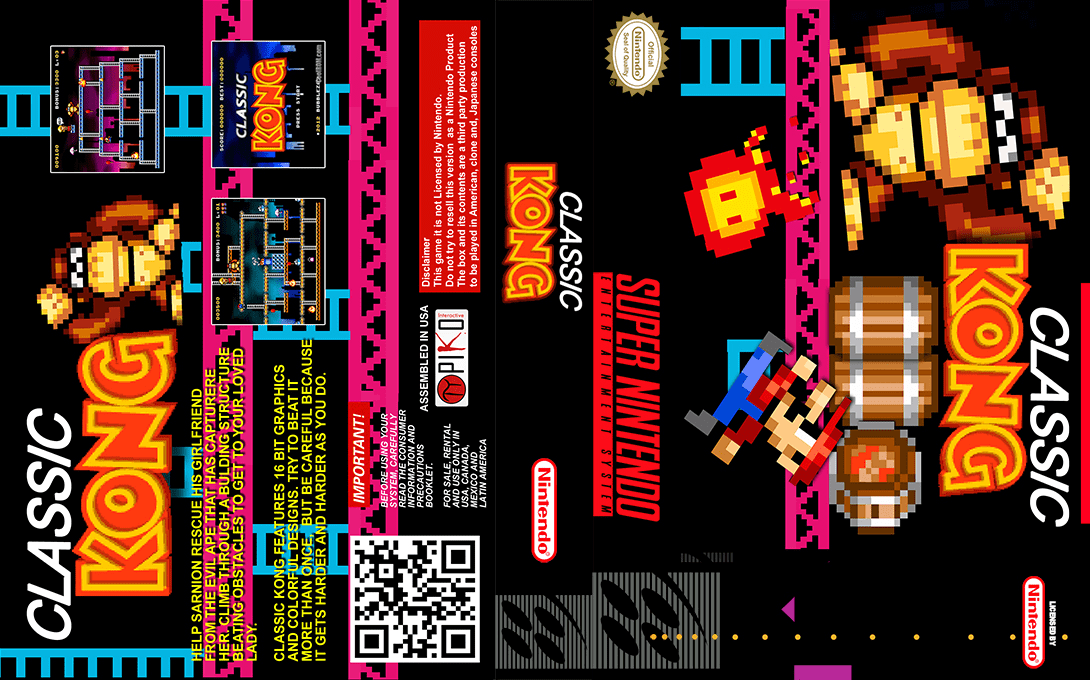 Classic Kong — box-texture (US)