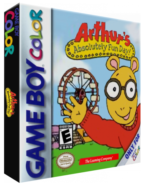 Arthur's Absolutely Fun Day! — box-3D (US)
