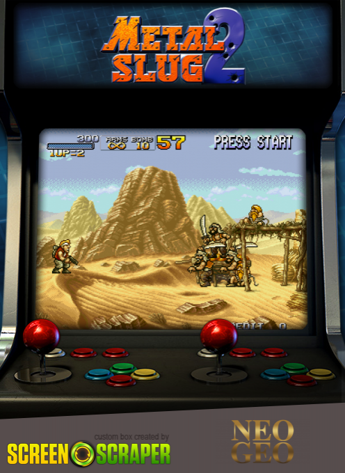 Metal Slug 2 : Super Vehicle-001/II — box-2D (SS)