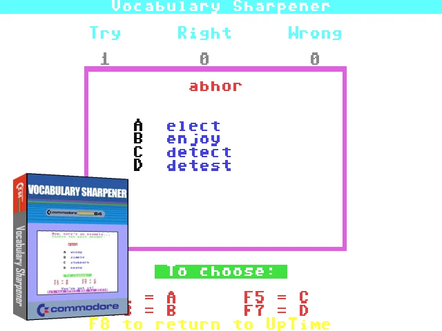 Vocabulary Sharpener — mixrbv2 (CUS)