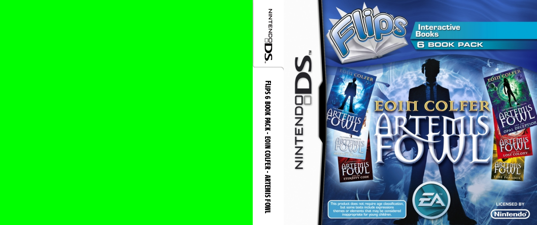 Flips 6 Book Pack - Eoin Colfer - Artemis Fowl — box-texture (EU)
