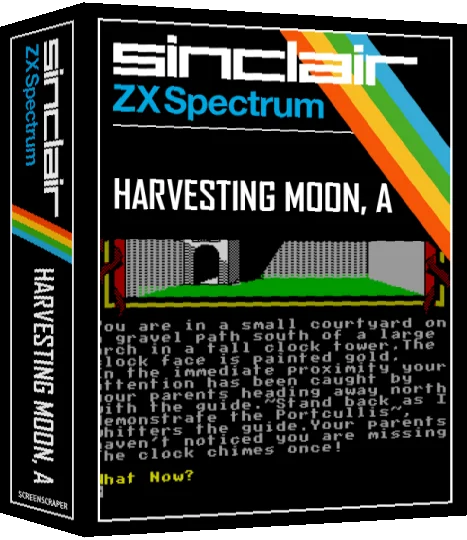 A Harvesting Moon — box-3D (SS)