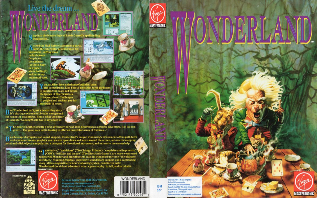 Wonderland — box-texture (US)