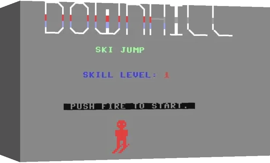 Downhill : Ski Jump — box-3D (WOR)