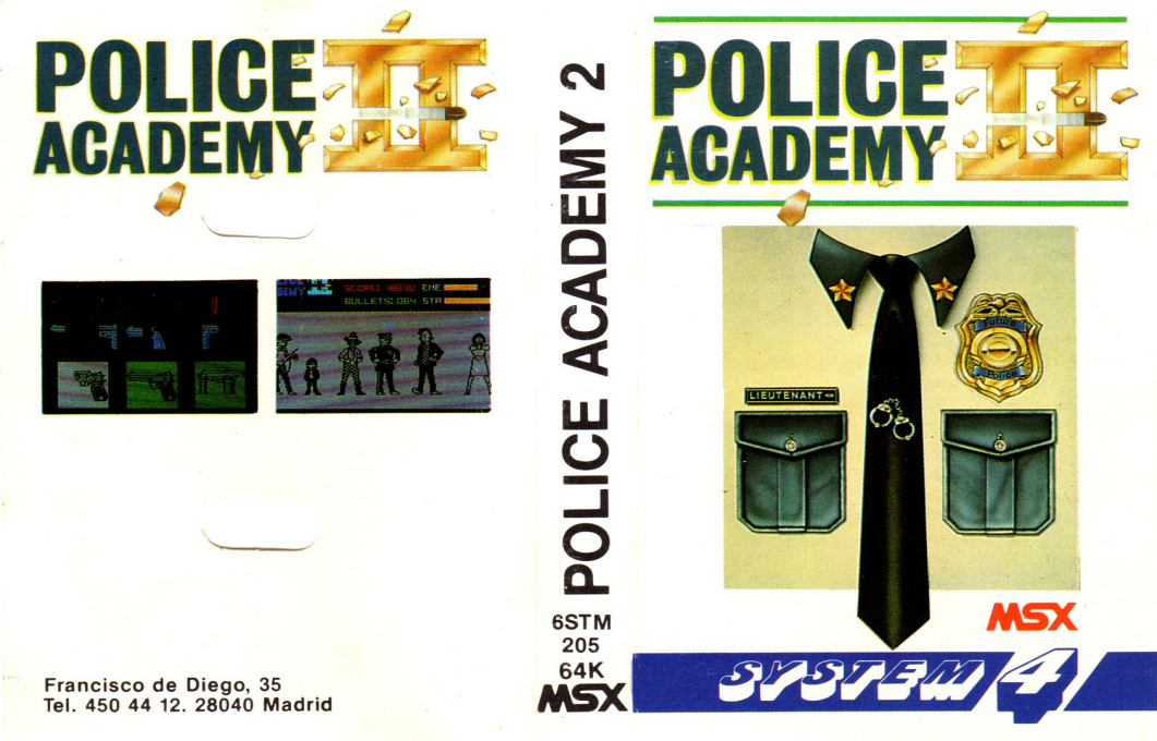 Police Academy 2 — box-texture (SP)
