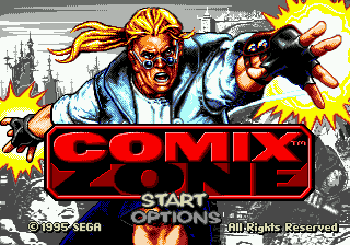 Comix Zone — sstitle (WOR)