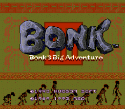 Bonk 3 - Bonk's Big Adventure — sstitle (US)