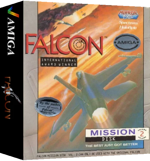 Falcon - Mission Disk Vol. 1 — box-3D (WOR)