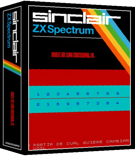 Baile de los Numeros, El — box-3D (SS)