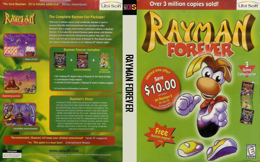 Rayman Forever — box-texture (WOR)