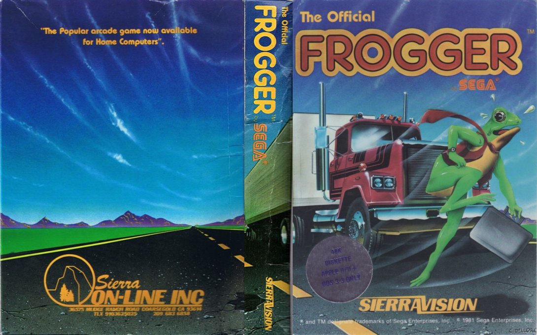 Frogger — box-texture (US)