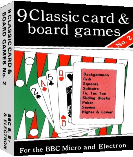 9 Classic card and board games : No. 2 — box-3D (WOR)