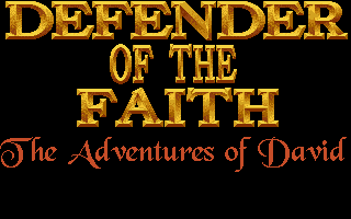 Defender Of The Faith : The Adventures Of David box art