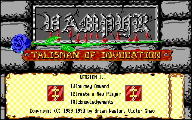 Vampyr : Talisman Of Invocation — sstitle (WOR)