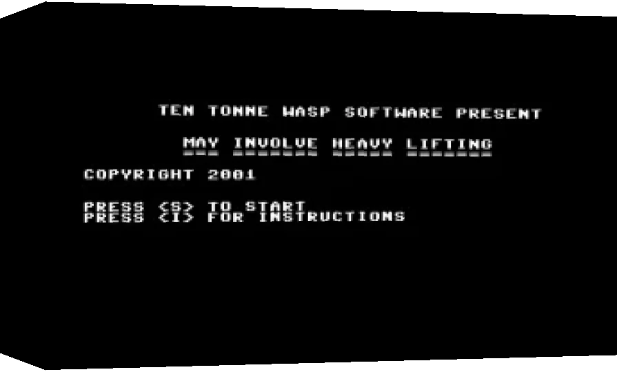 May Involve Heavy Lifting — box-3D (WOR)