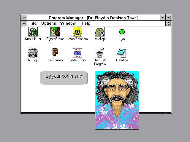 MicroProse Entertainment Pack Vol #1: Dr Floyd's Desktop Toys — sstitle (WOR)