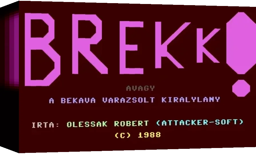 Brekk! - Avagy A Bekava Varazsolt Kiralylany — box-3D (WOR)