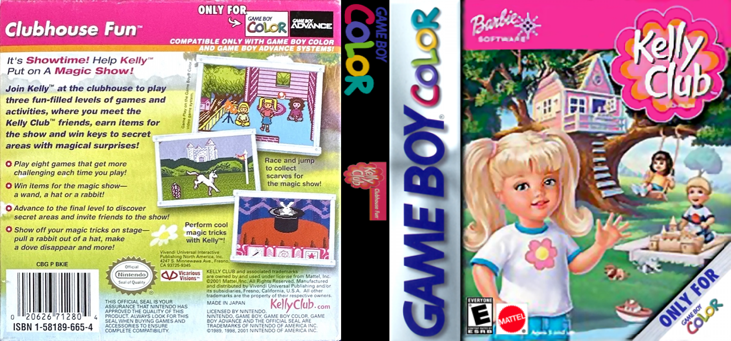 Kelly Club - Clubhouse Fun — box-texture (US)