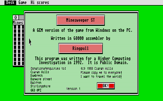 Minesweeper ST — sstitle (WOR)