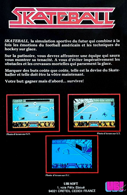 Skateball — box-2D-back (FR)