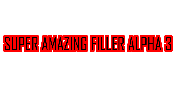 Super Amazing Filler Alpha 3 — wheel-hd (SS)