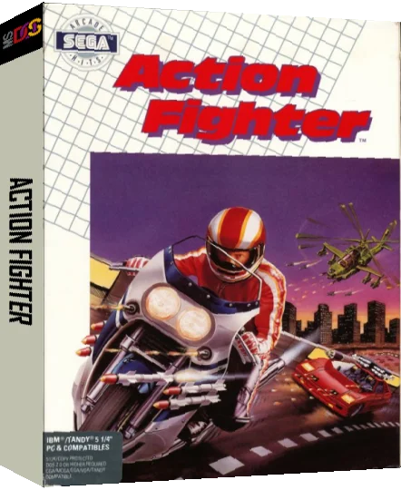 Action Fighter — box-3D (US)