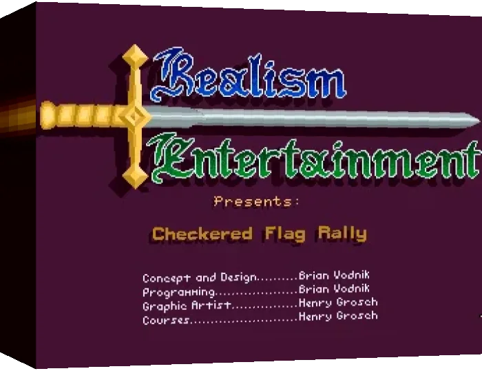 Checkered Flag Rally — box-3D (WOR)