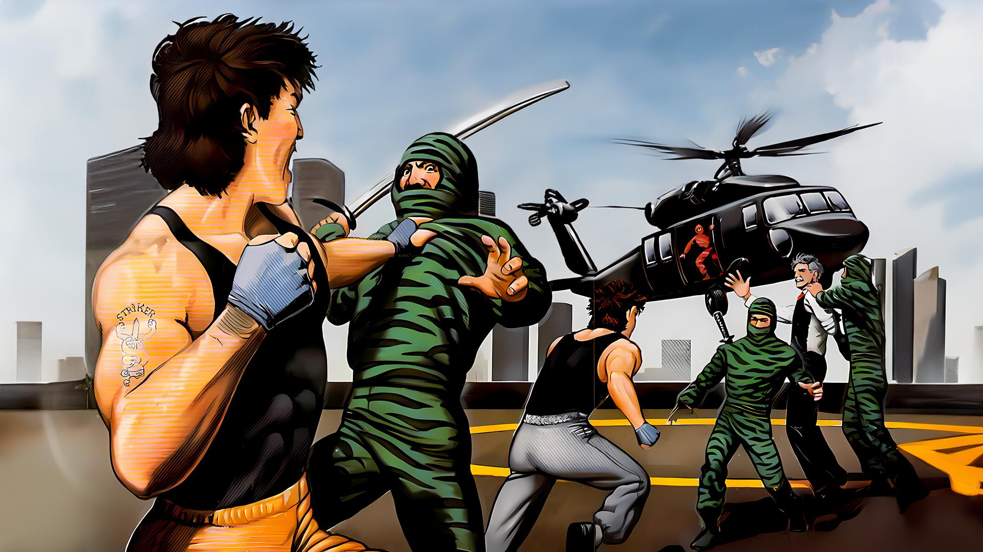 Bad Dudes vs. Dragon Ninja — fanart