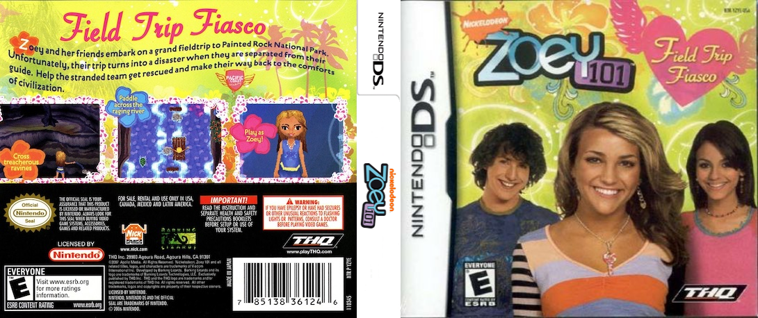 Zoey 101 - Field Trip Fiasco — box-texture (US)
