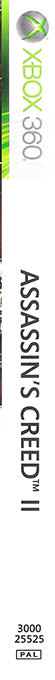 Assassin's Creed 2 — box-2D-side (FR)