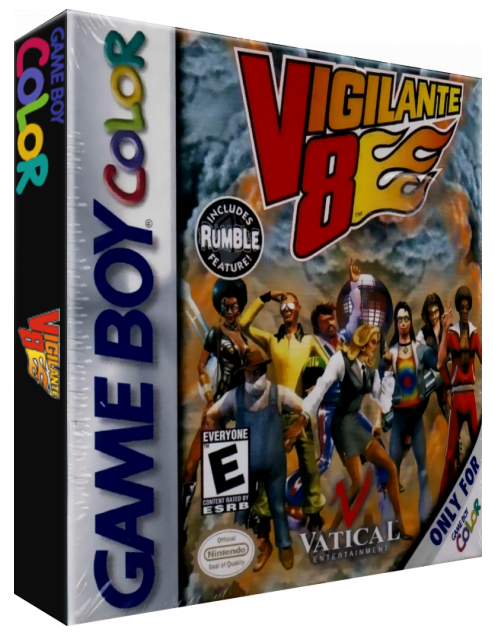 Vigilante 8 — box-3D (US)