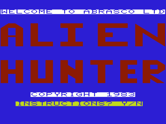 Alien Hunter — sstitle (WOR)