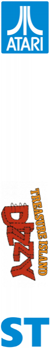 Dizzy 2 - Treasure Island Dizzy — box-2D-side (EU)