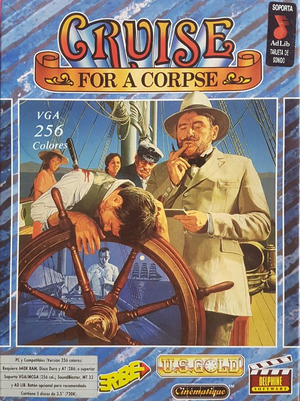 Cruise For A Corpse — box-2D (SP)