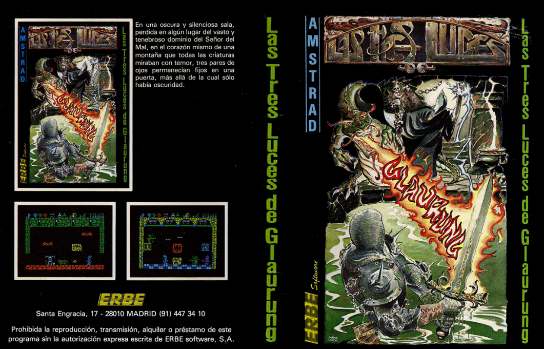 Tres Luces De Glaurung, Las — box-texture (SP)