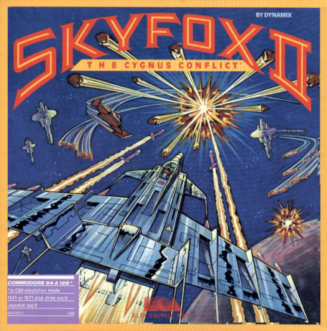 Skyfox 2 - The Cygnus Conflict box art