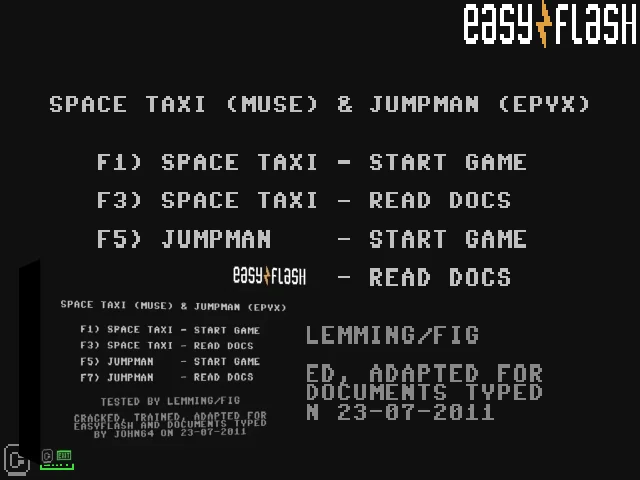 Space Taxi + Jumpman — mixrbv2 (WOR)