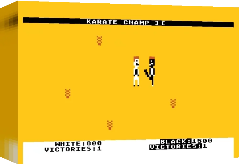 Karate Champ II — box-3D (WOR)