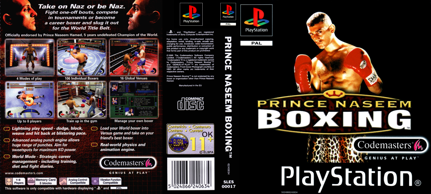 Prince Naseem Boxing — box-texture (EU)