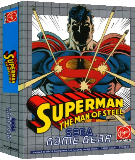 Superman - The Man of Steel — box-3D (EU)