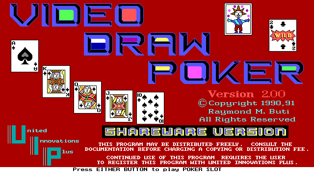 Video Poker Slot box art